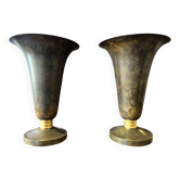 Beautiful pair of Art Deco lamps from the 1930s.