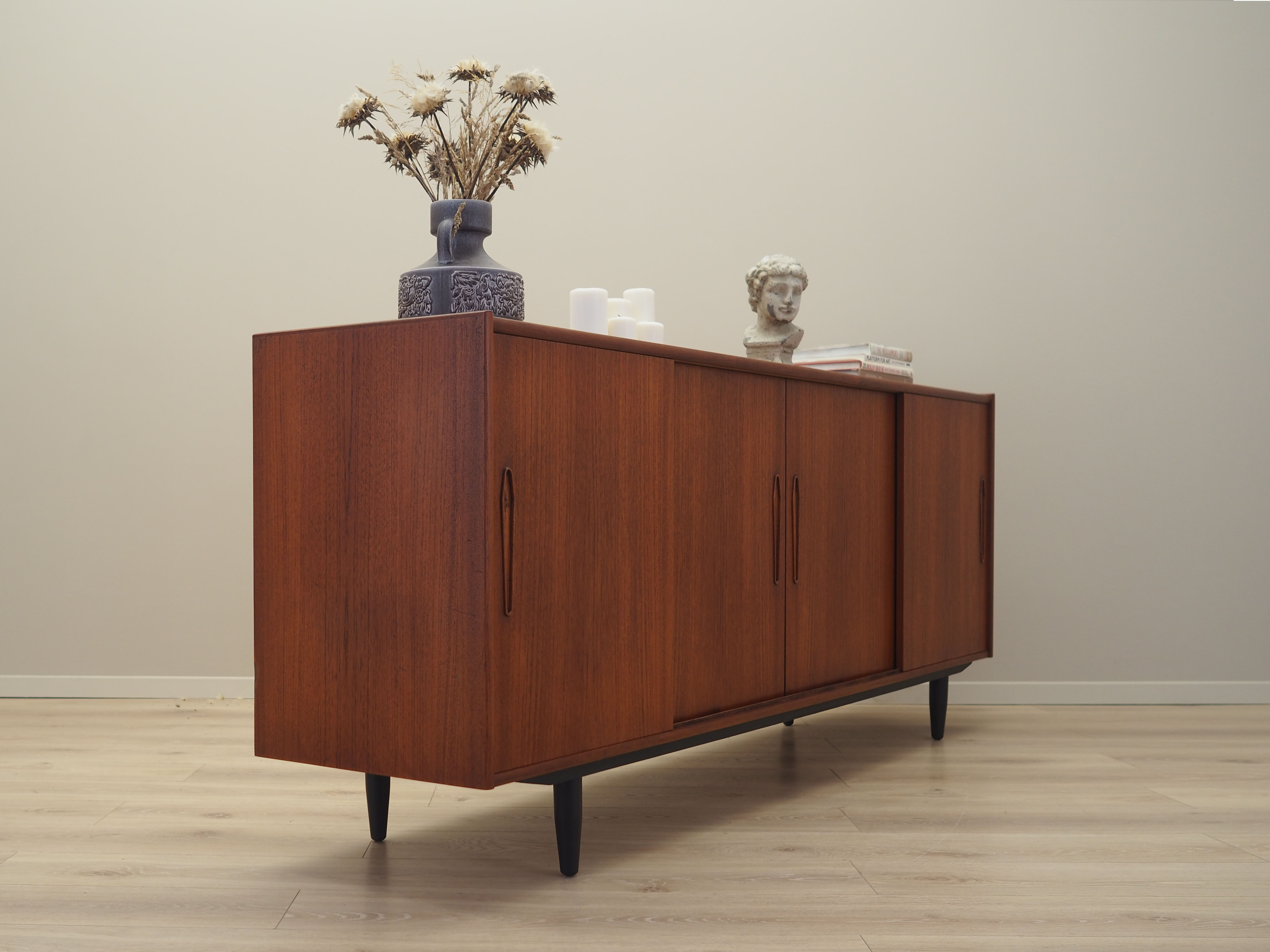 Teak sideboard, Danish design, 1970s, production: Denmark