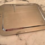 1970s plateau design in the style of Maria Pergay – silver-plated metal