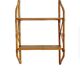 Vintage rattan shelf