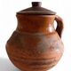 Olla de cuisson en terre cuite rustique, fabriquée à la main, espagnole, 19e siècle