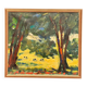 Swedish Oil on Canvas – “Gläntan, Båstad” by Maurice Moberg (1923–2014