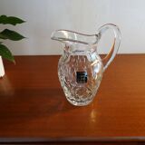 Jug / pitcher with crystal water Saint Louis signed - Model Chantilly