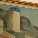 "Motif of the Southern Village" by Bertil Wahlberg