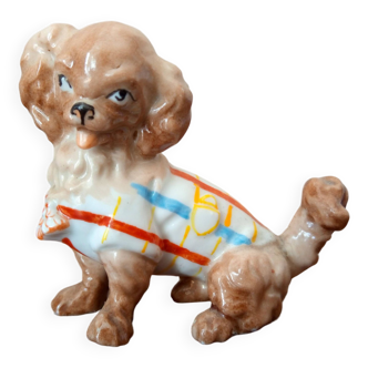 Mid century ceramic dog