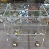 70's Plexiglas wheelchair