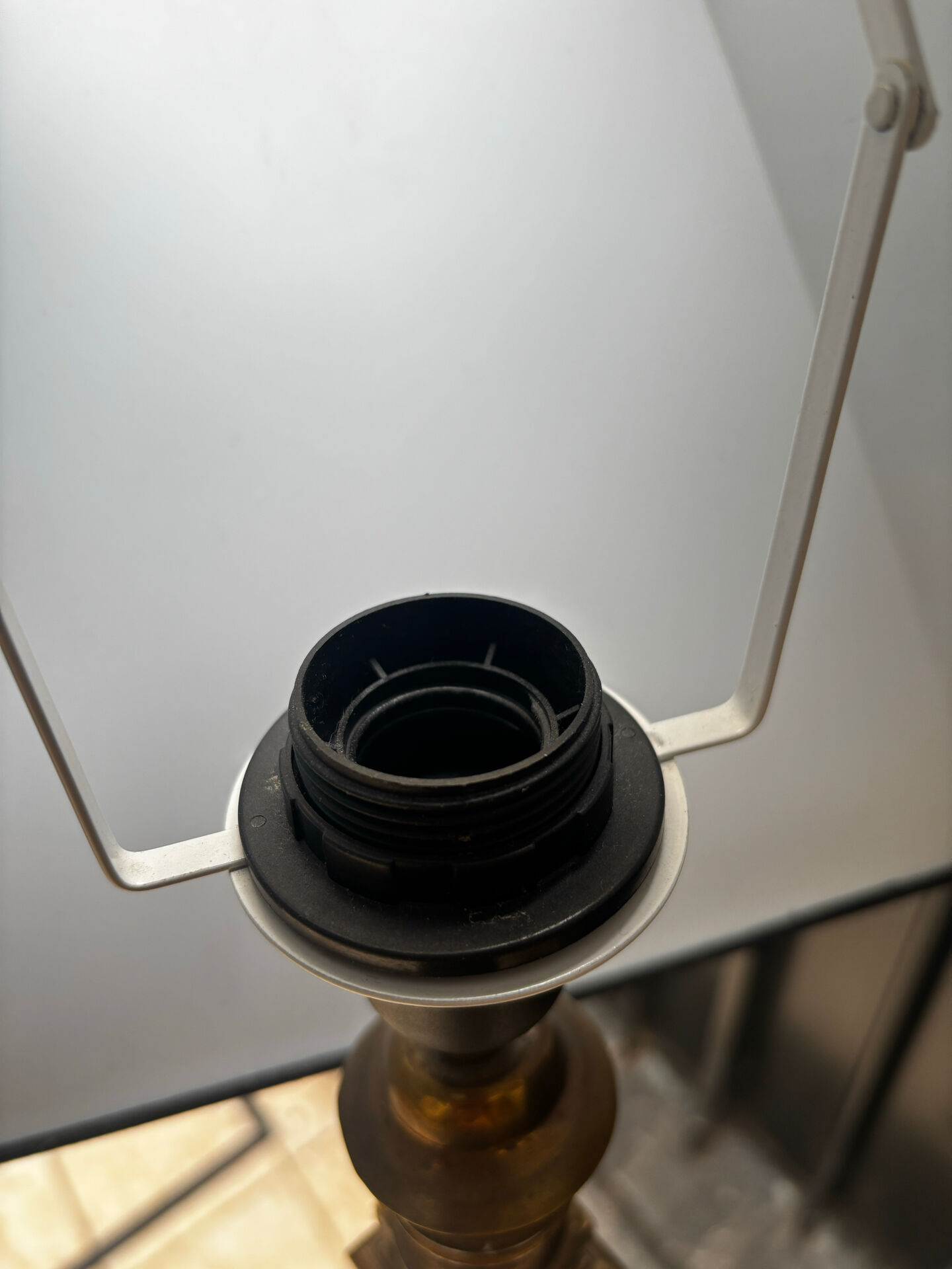 Onyx floor lamp