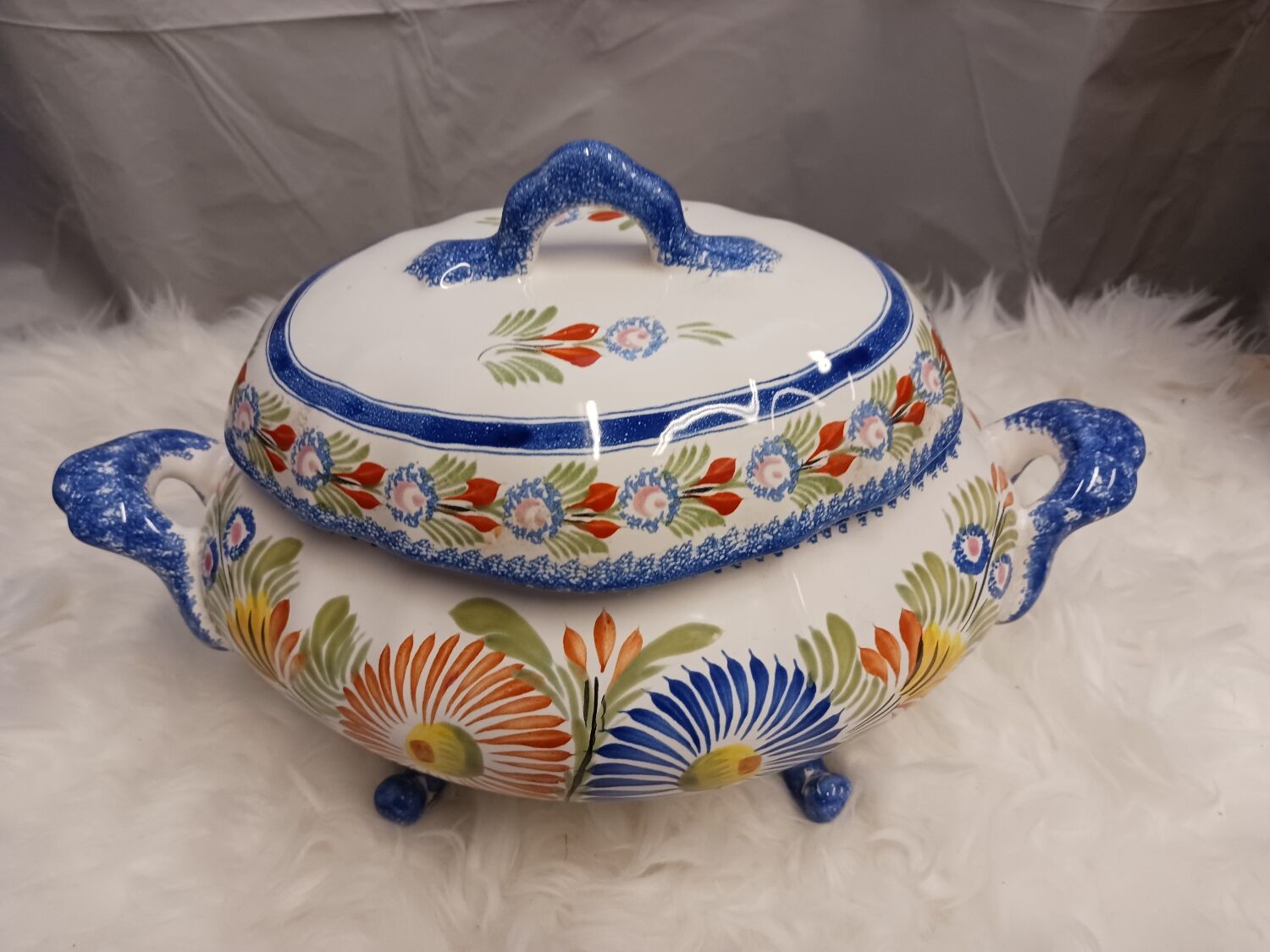 Soupière quimper henriot