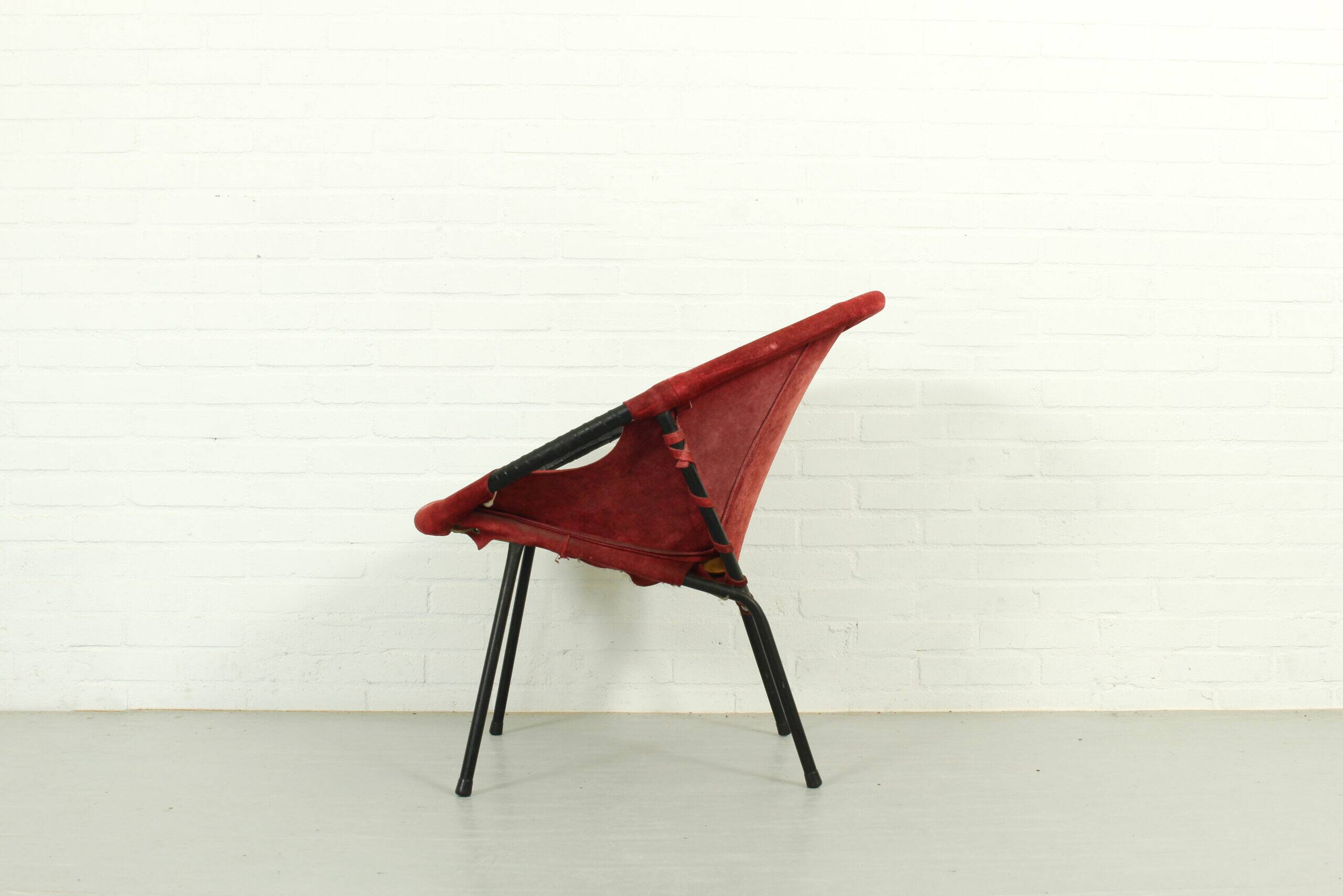 Balloon armchair by L. Erzeugnis for Lusch & Co, Germany, 1960s