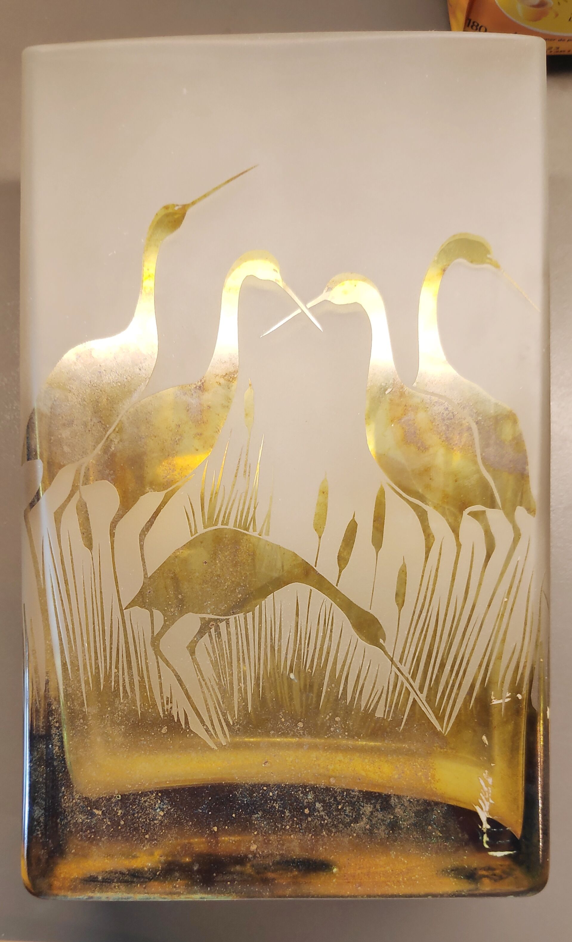 Vase signé Horna