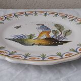 Earthenware plate