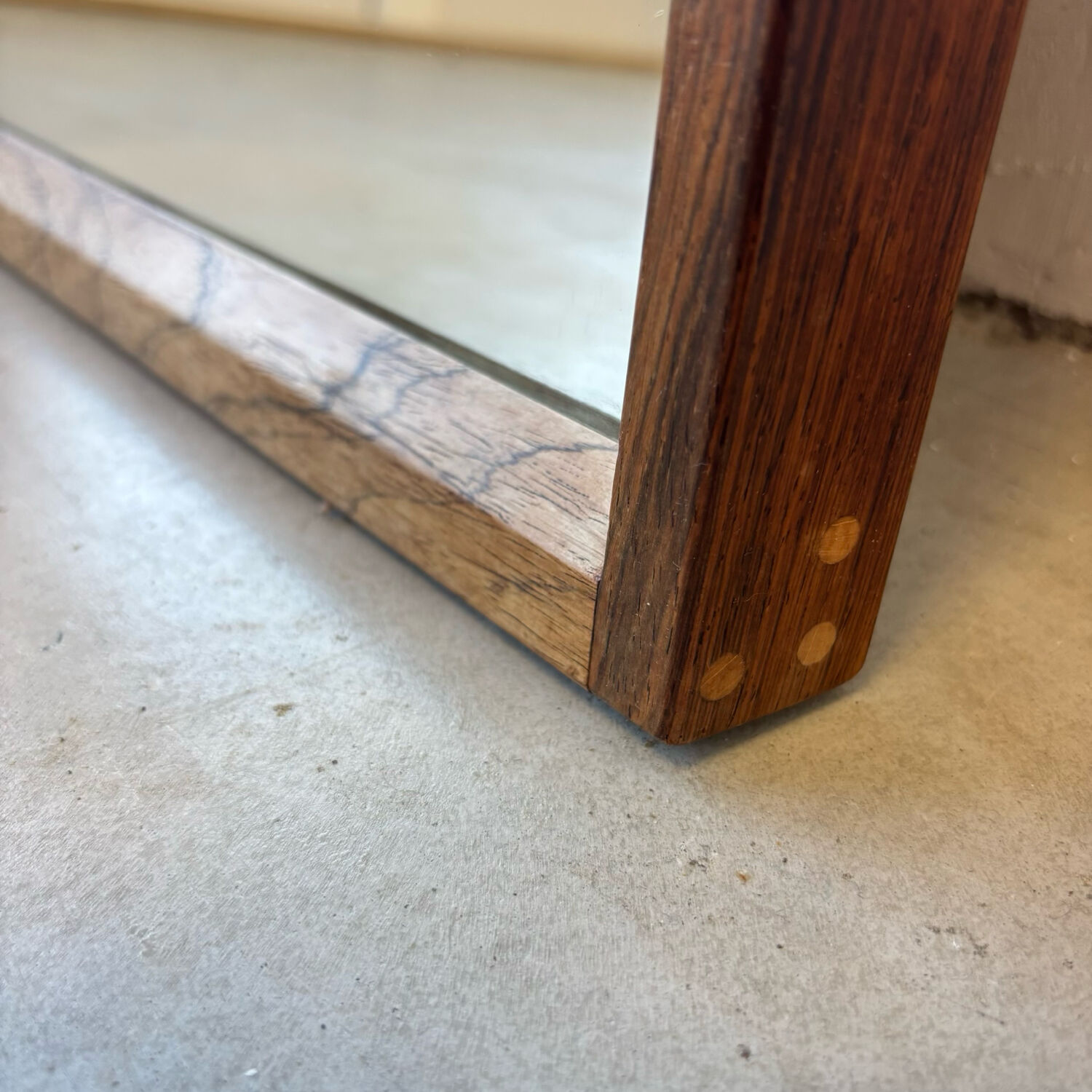 Miroir vintage Aksel Kjersgaard palissandre