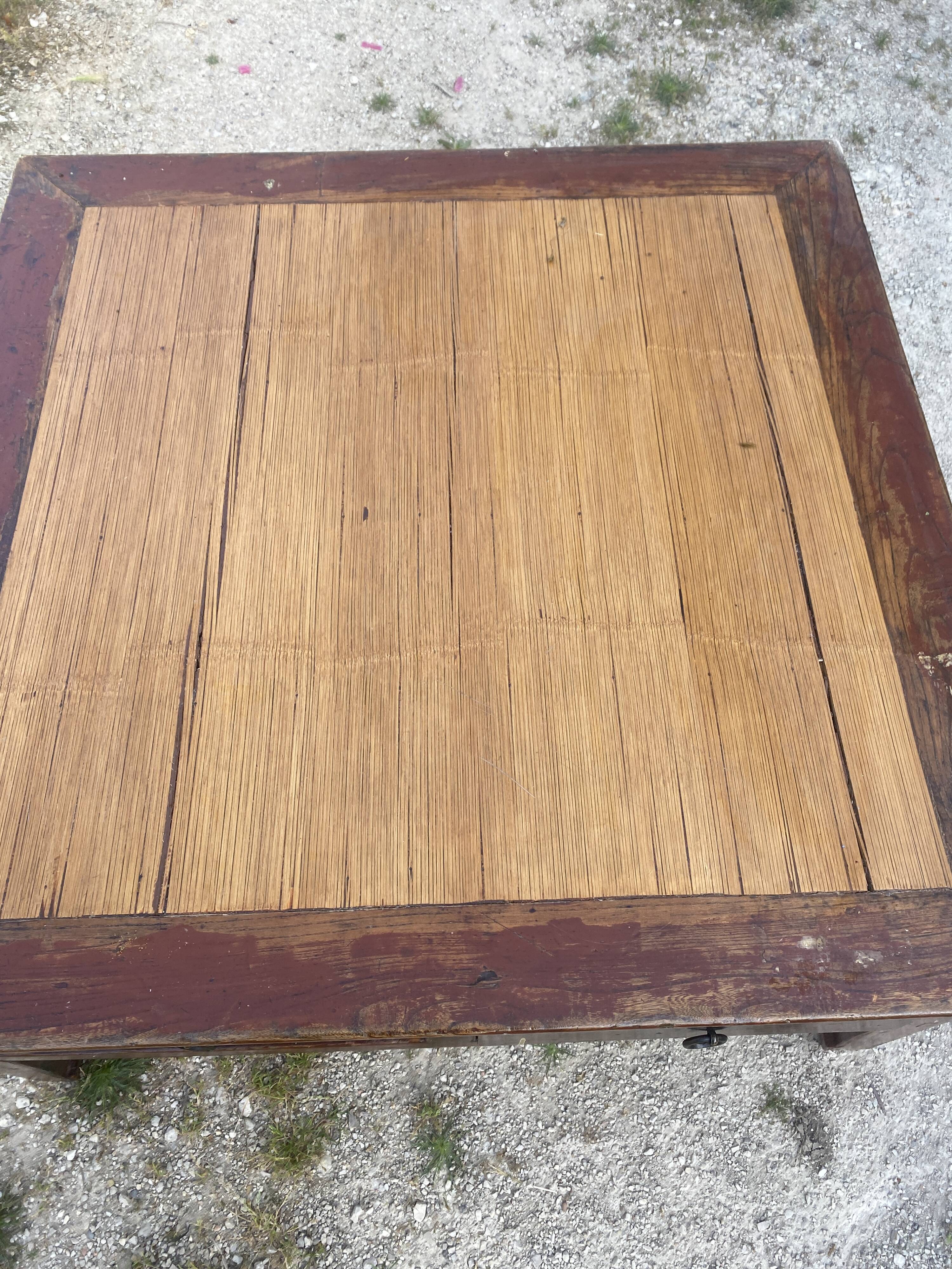 large square coffee table