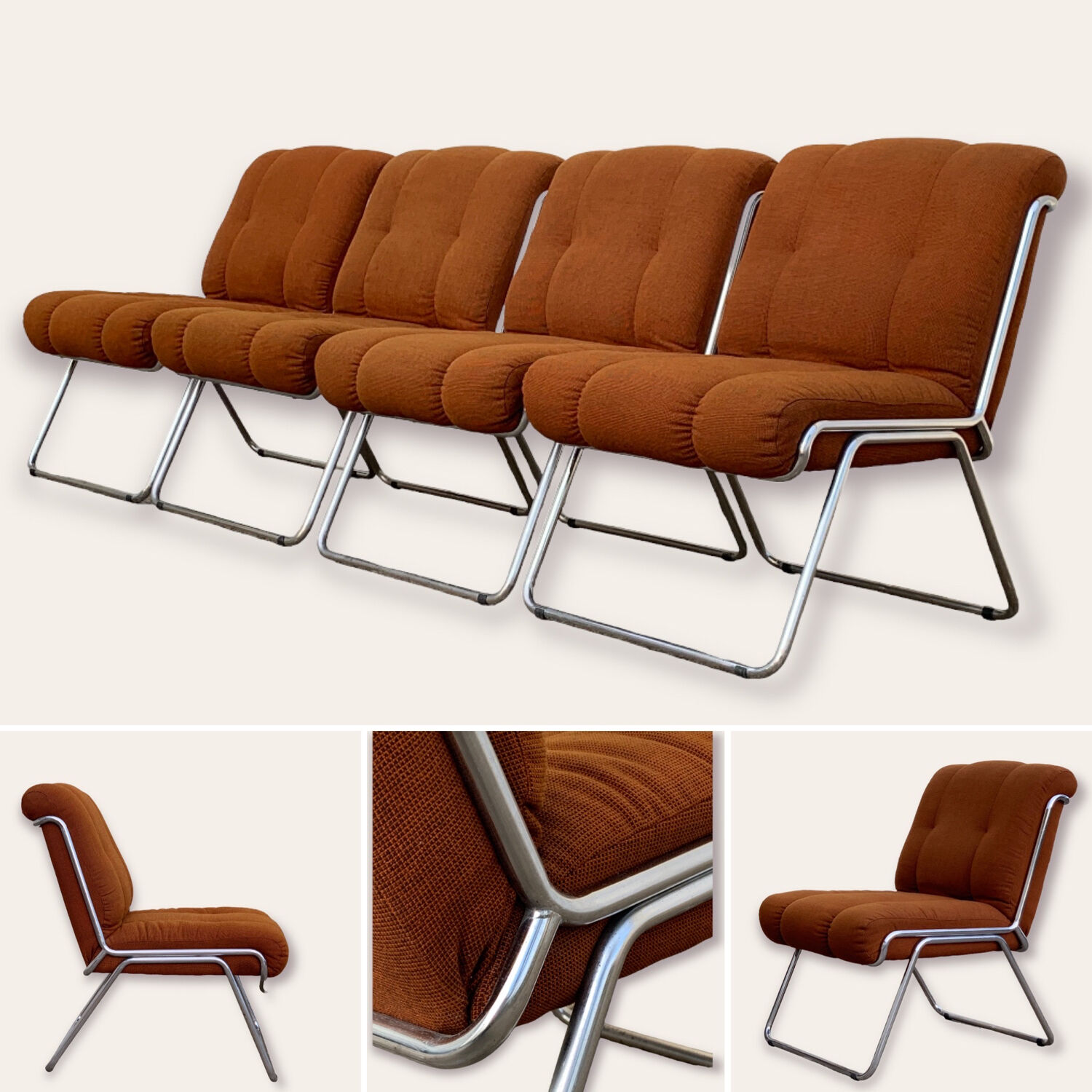 1970 space age chair