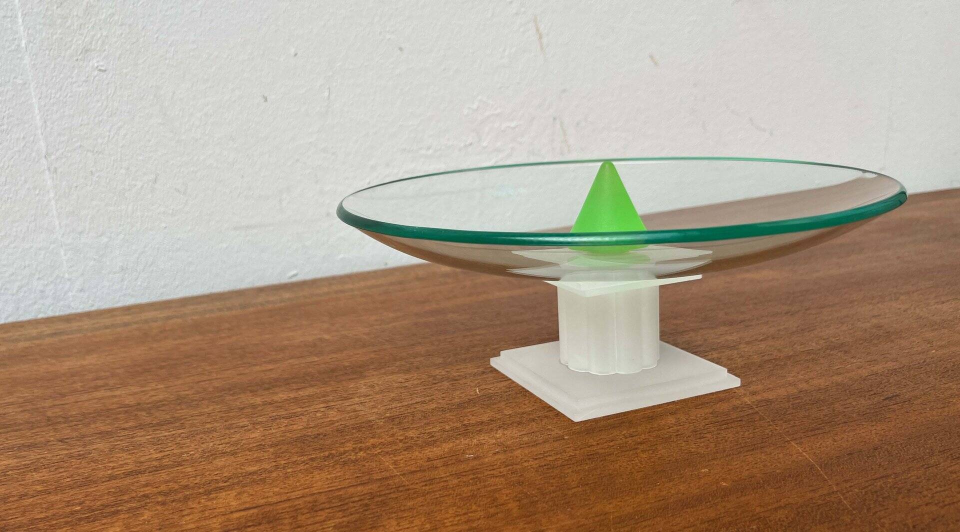 Postmodern Glass Bowl from Montana, 1980s
