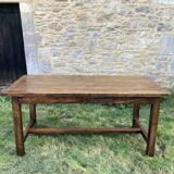 Wooden farmhouse table 160x77