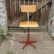 Chaise d'atelier pivotante