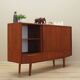 Buffet haut en teck, design danois, années 1970, production : Danemark