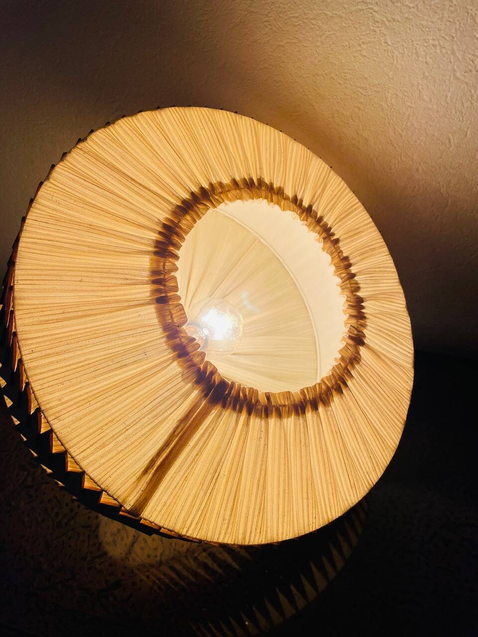 Vintage Pendant Lamp, Scandinavian Style, Circa 70's/80's