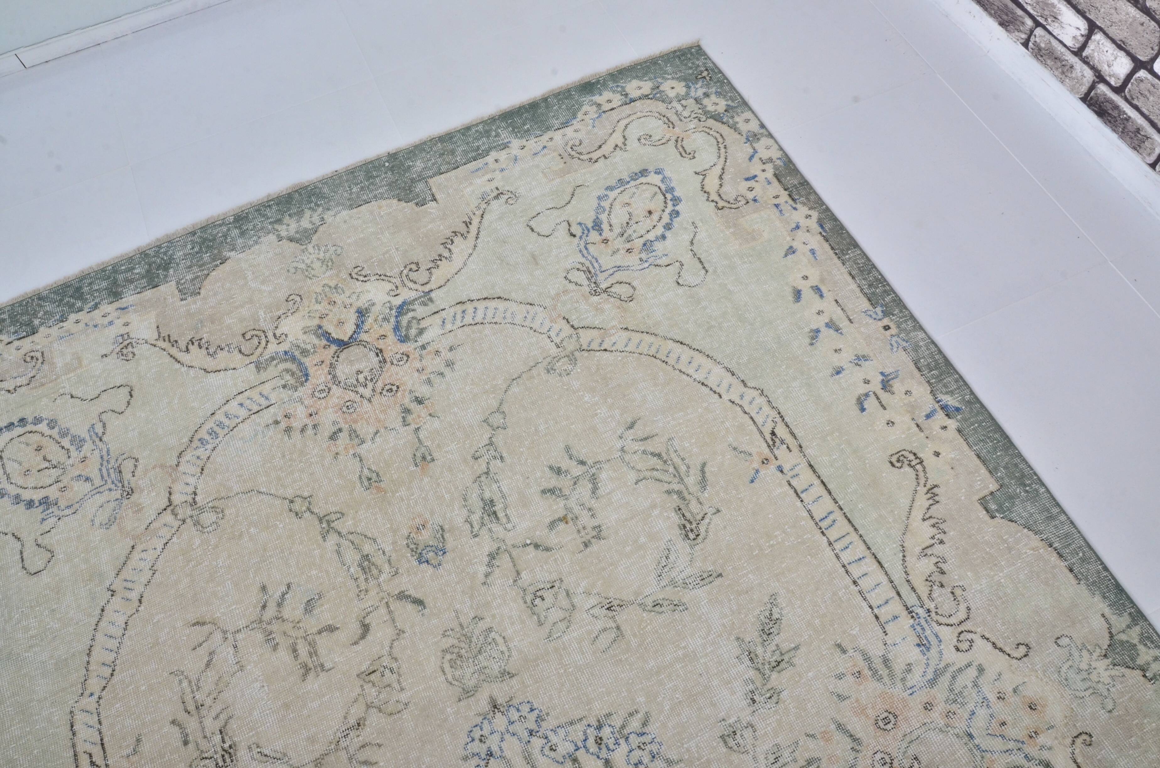 Oushak Big size Antique Vintage Carpet sku 3242