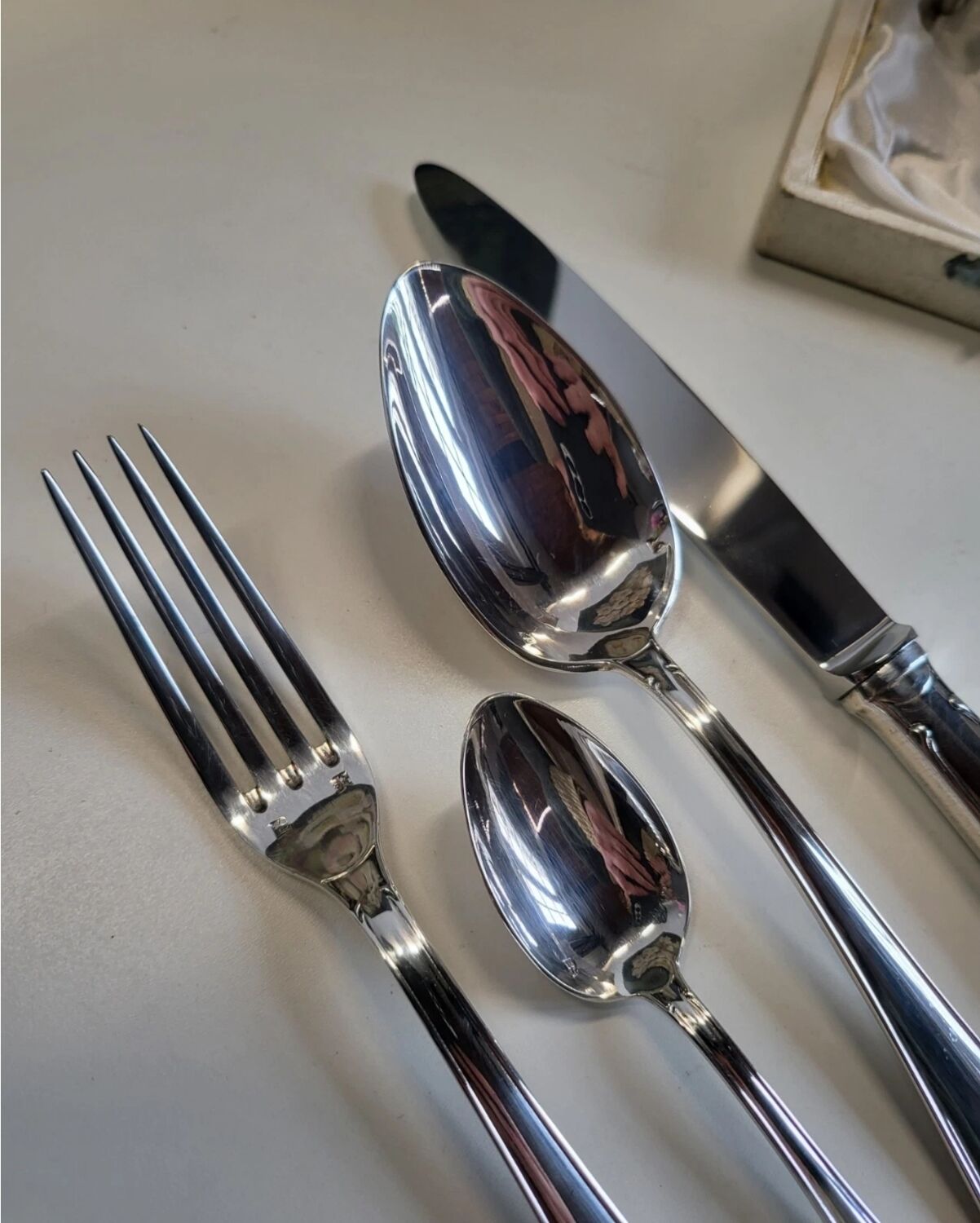 4-Piece Flatware Set, Liberty Silver-Plated Metal