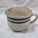 K&G Lunéville cup, vintage earthenware