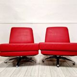 Paire de chaises pivotantes Breeze de style Mid-Century Cajus Maelum pour Fjords