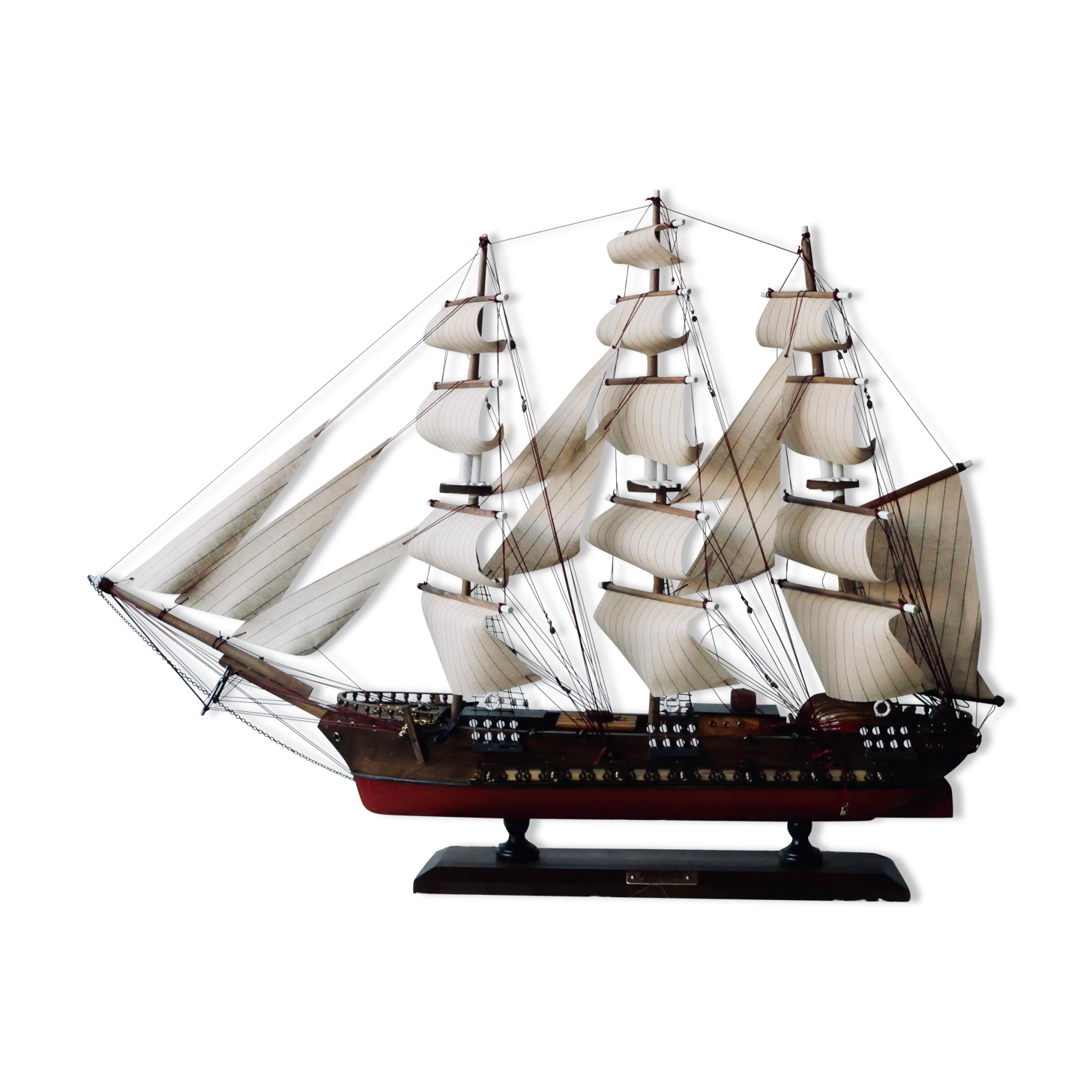 Model ship fragata siglo XVIII
