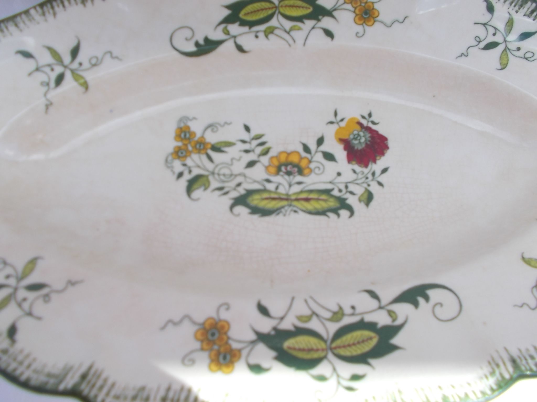 Sarreguemines plate