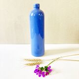 Light blue glazed stoneware bottle