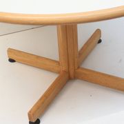 4x Vintage round dining table by Bruno Rey for Kusch and Co from the 1970s