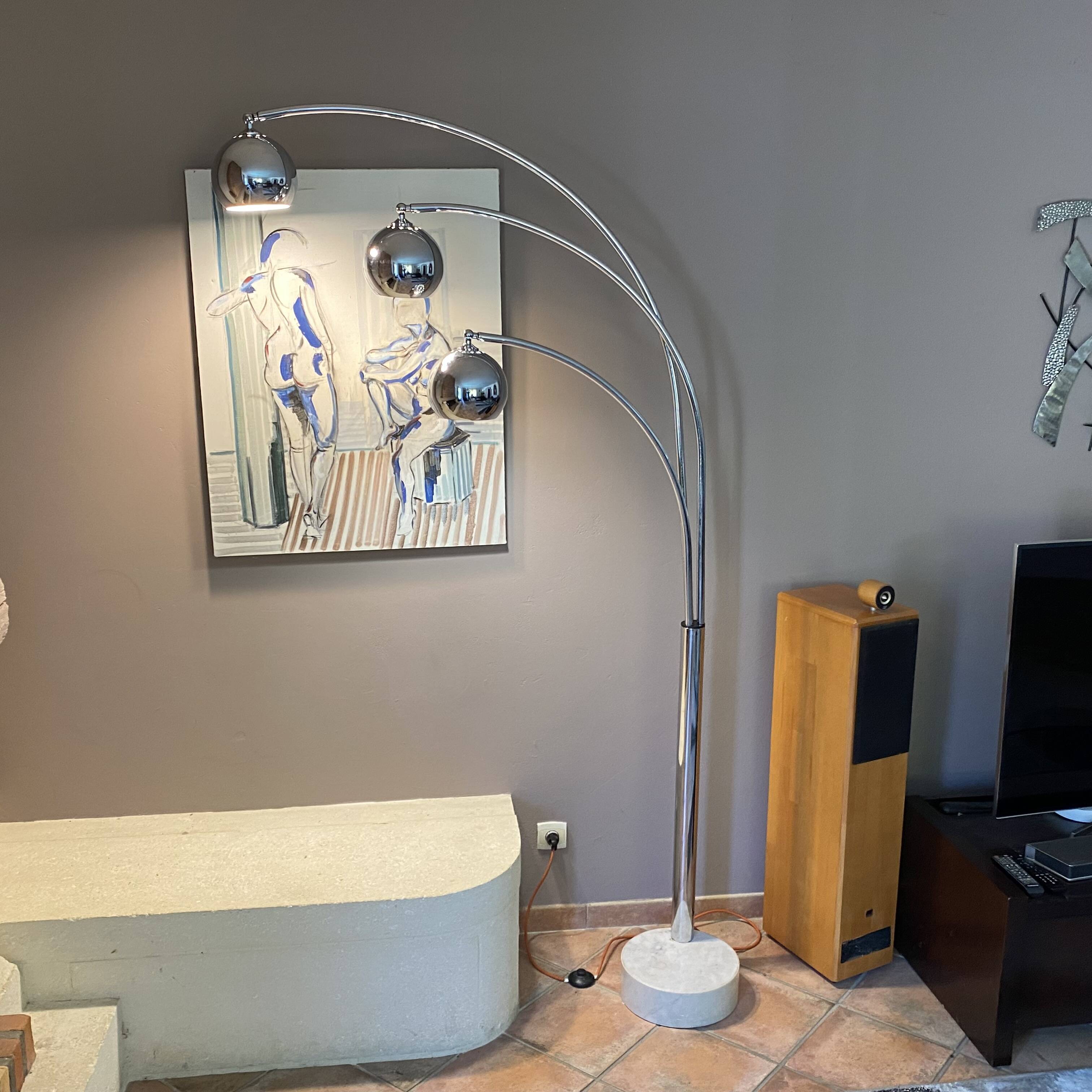 Lampadaire Muguet. Goffredo REGGIANI. 1970.