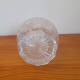 Bohemian cut crystal carafe, very beautiful stopper