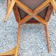 Set of 6 vintage Scandinavian style chairs from the 50s