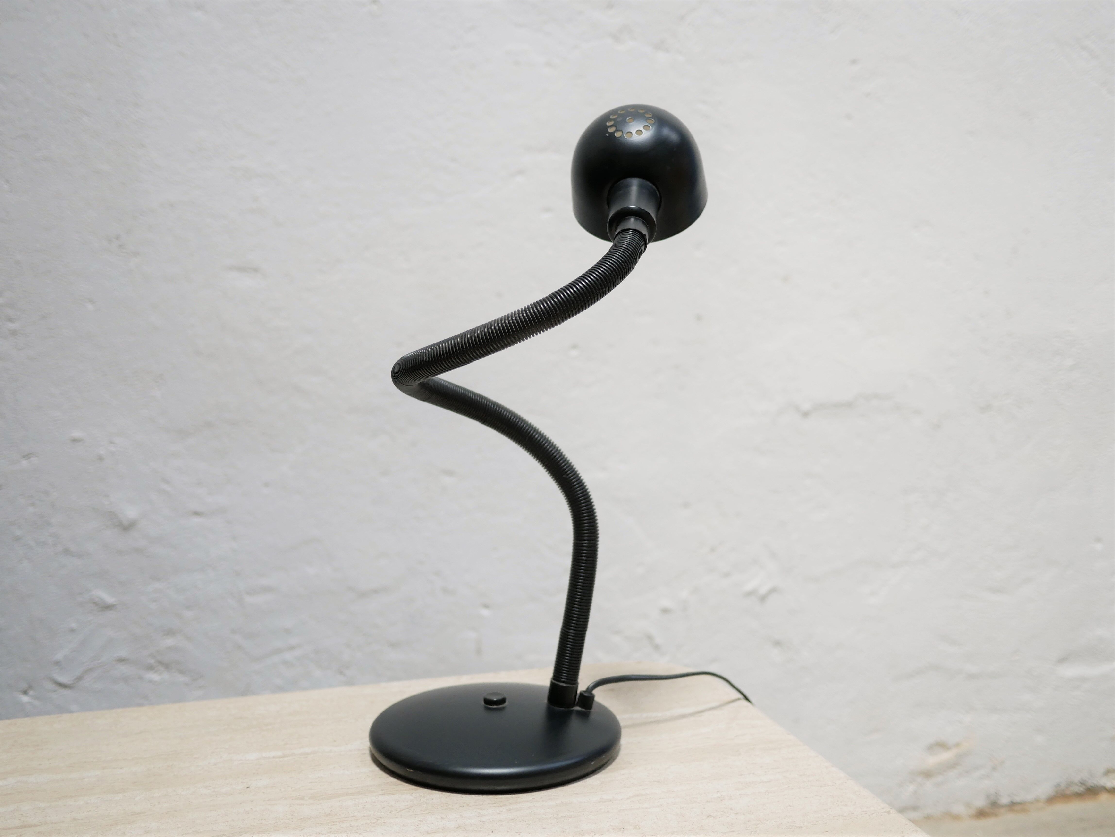 Black Vintage Hebi Snake Desk Lamp