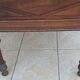 Louis XIII cylinder desk in carved oak, 19th century.