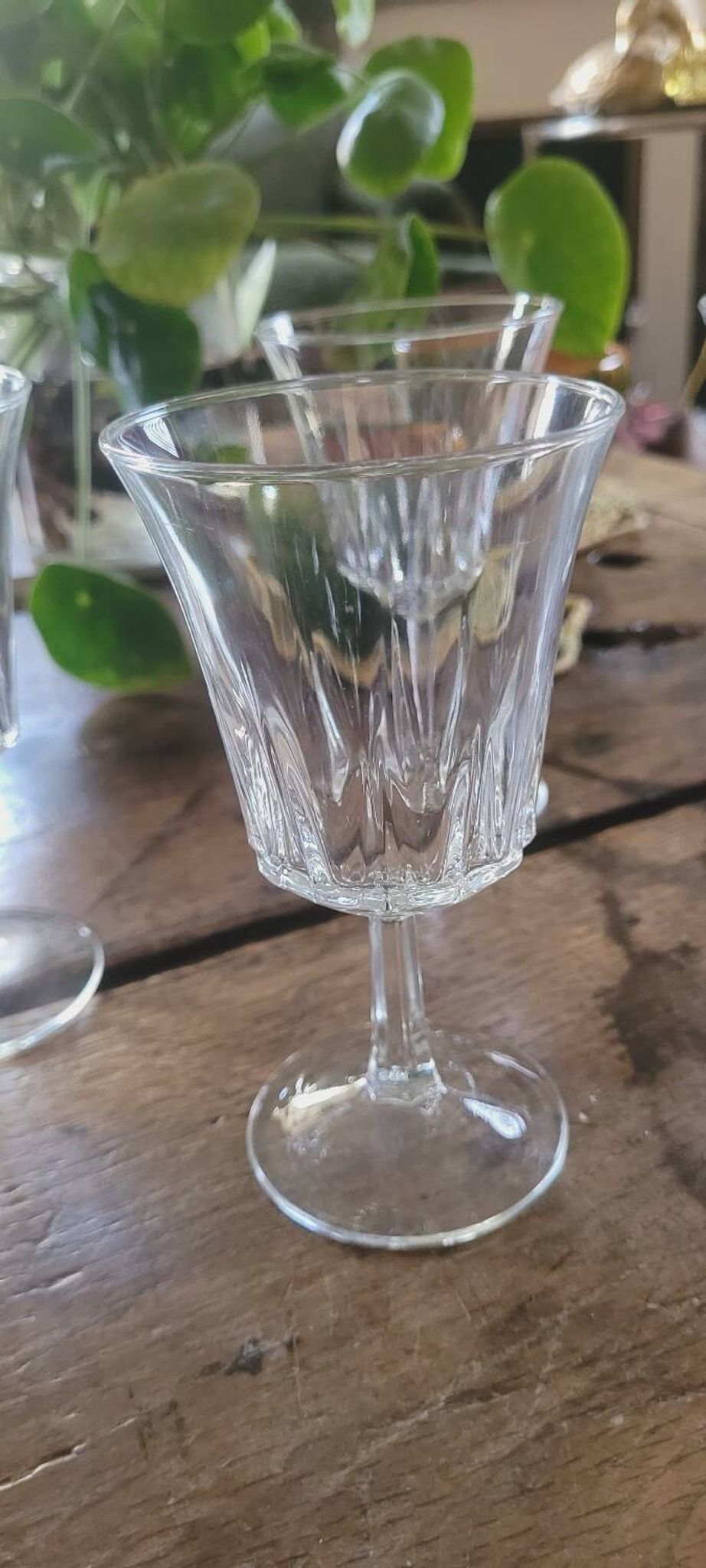 Verres à pied 70's