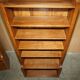 Pair of Robert Mouseman Thompson oak carved bookshelves.