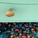 Commode vintage vert menthe 1950