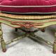 Pair of provençal straw armchairs late nineteenth