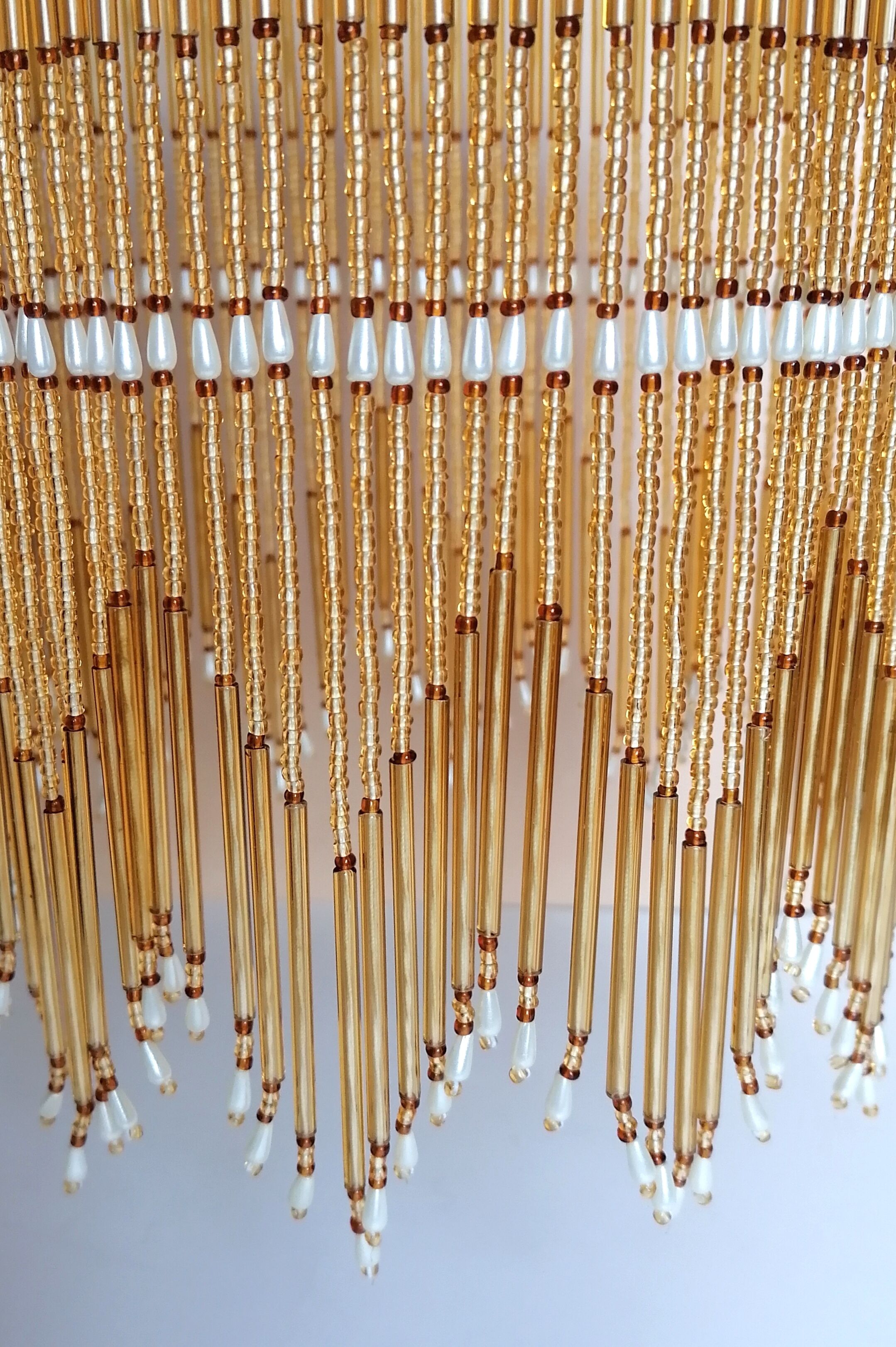 Suspension guirlandes de perles