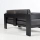 Leather Bastiano two-seater sofa by Afra & Tobia Scarpa for Knoll/Gavina