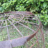 Basket basket h58 d59cm industrial iron