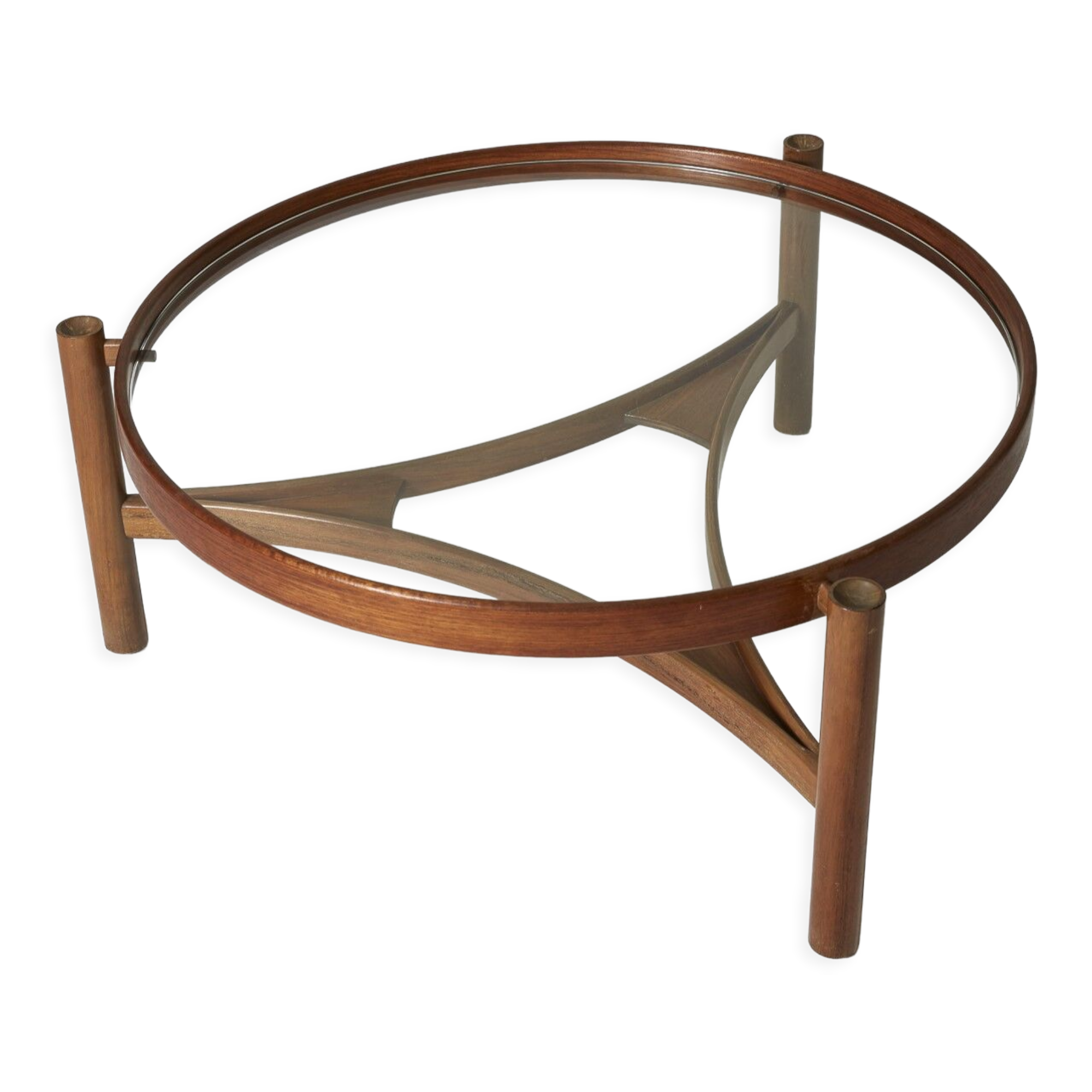 Round coffee table 775 Gianfranco Frattini Cassina 1960s