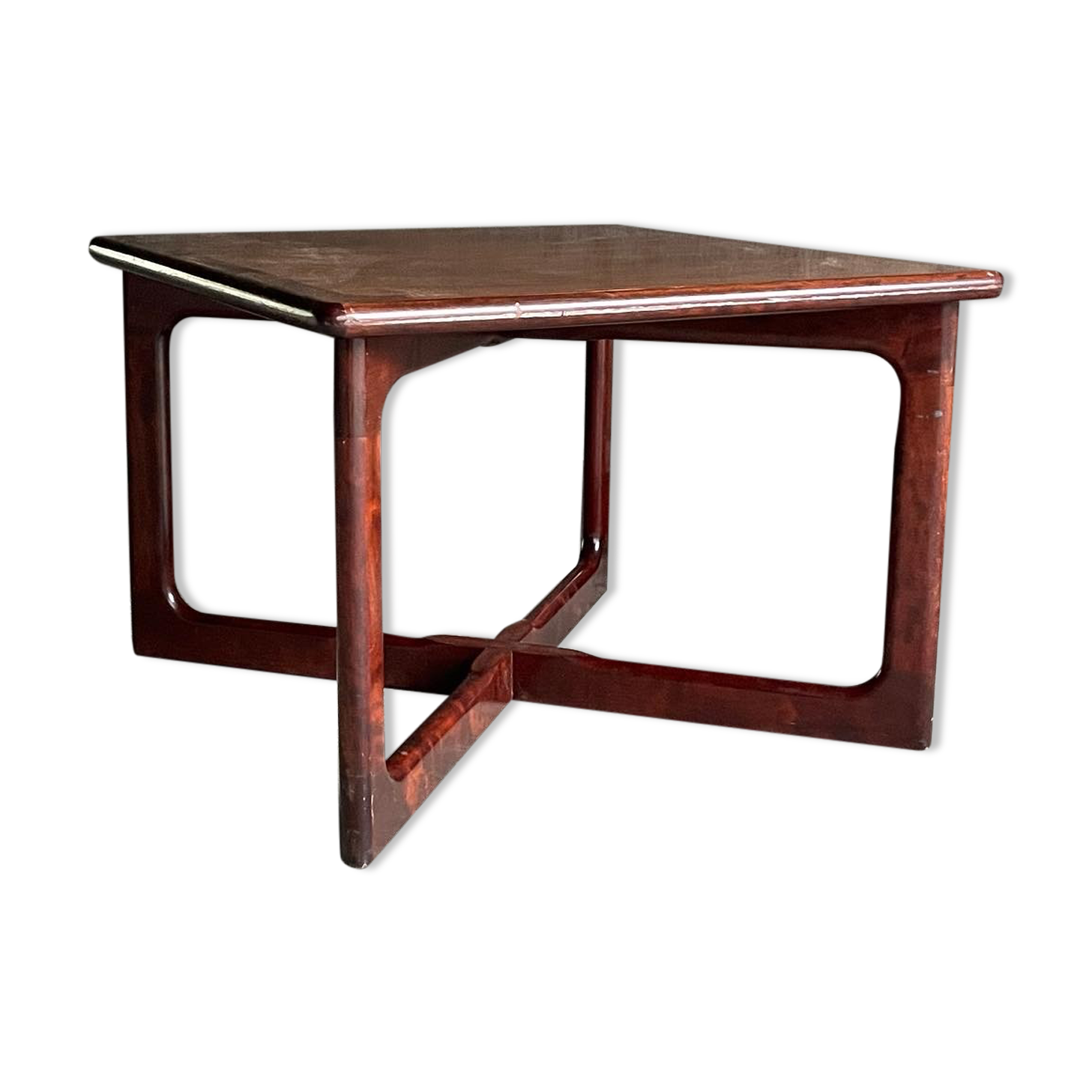 Danish rosewood coffee table by dyrlund, 1960s