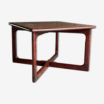 Danish rosewood coffee table by dyrlund, 1960s