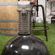 Industrial lamp suspension