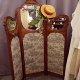 Louis XV screen, Toile de Jouy