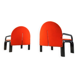 Paire de fauteuils Gae Aulenti '54 L' pour Knoll International, années 1970