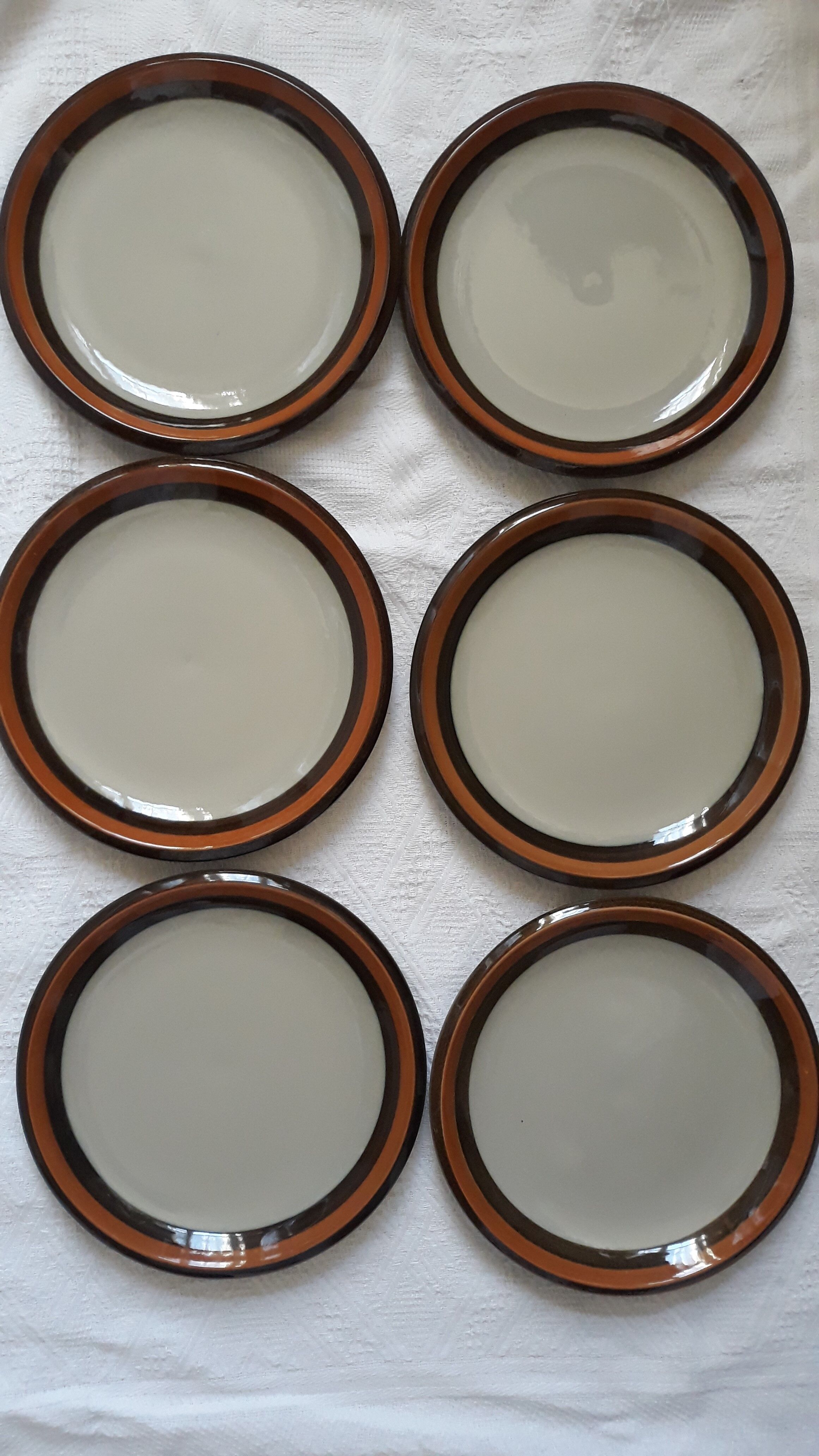 Annika Rörstrand set de 6 assiettes plates neuves